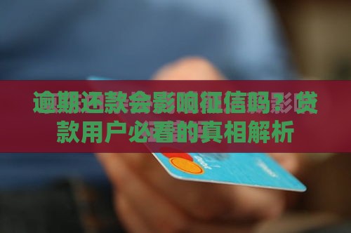逾期还款会影响征信吗？贷款用户必看的真相解析