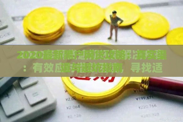 2020最新黑户网贷攻略：真实渠道与避坑指南