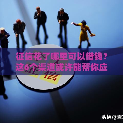 征信花了哪里可以借钱？这6个渠道或许能帮你应急