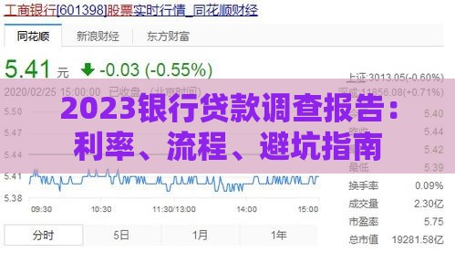 2023银行贷款调查报告：利率、流程、避坑指南
