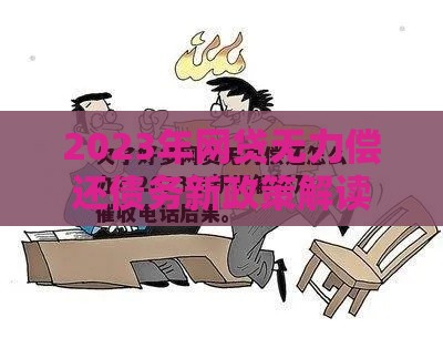 2023年网贷无力偿还债务新政策解读与应对指南