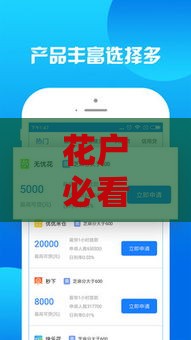 花户必看！2023年征信差也能下款的10个正规贷款平台推荐