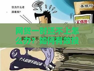 网贷一时还不上怎么办？如何有效投诉及应对策略