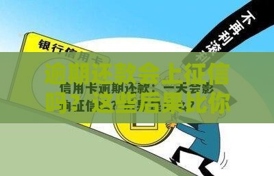 逾期还款会上征信吗？这些后果比你想象的更严重！