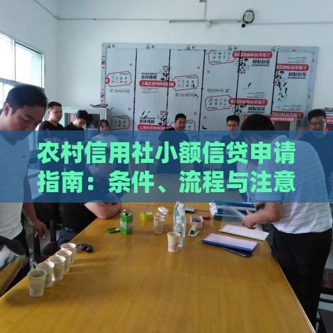 农村信用社小额信贷申请指南：条件、流程与注意事项全解析