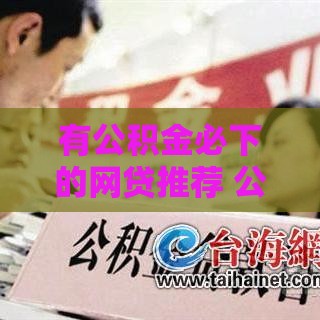 有公积金必下的网贷推荐 公积金用户快速下款攻略