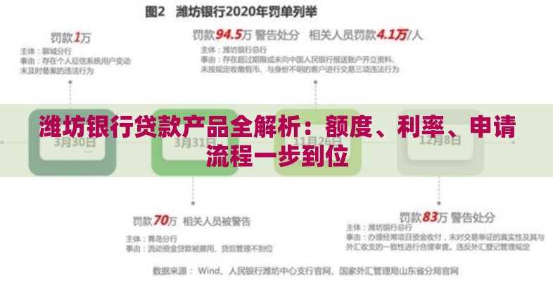 潍坊银行贷款产品全解析：额度、利率、申请流程一步到位