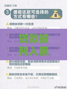 贷款被列入黑名单有哪些后果？这5个影响你必须知道