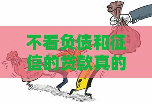 不看负债和征信的贷款真的靠谱吗？揭秘背后的风险与真相