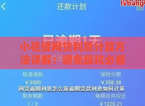 小花借网贷利息计算方法详解：避免踩坑必看的5个关键点