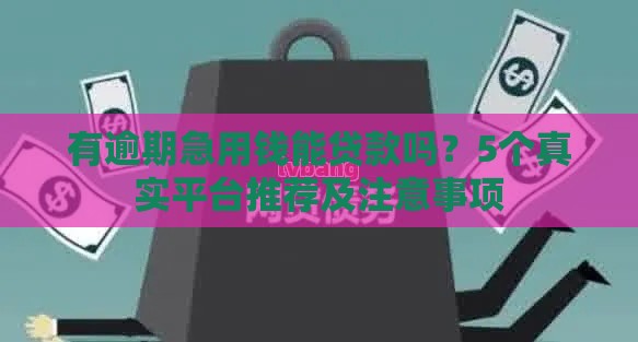 有逾期急用钱能贷款吗？5个真实平台推荐及注意事项
