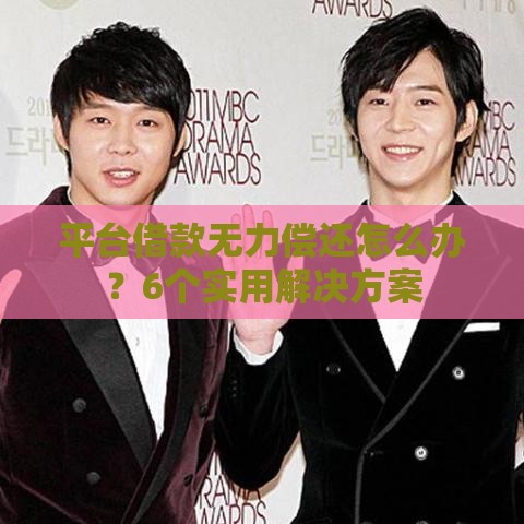 平台借款无力偿还怎么办?6个实用解决方案 平台借款无力偿还怎么办?6个实用解决方案