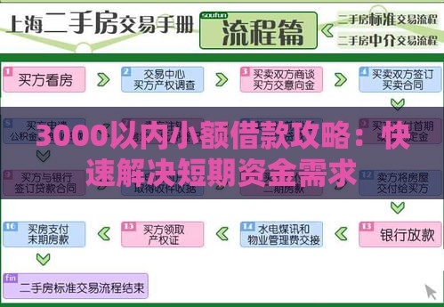 3000以内小额借款攻略：快速解决短期资金需求