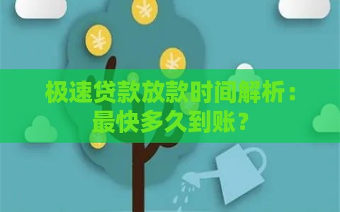极速贷款放款时间解析：最快多久到账？