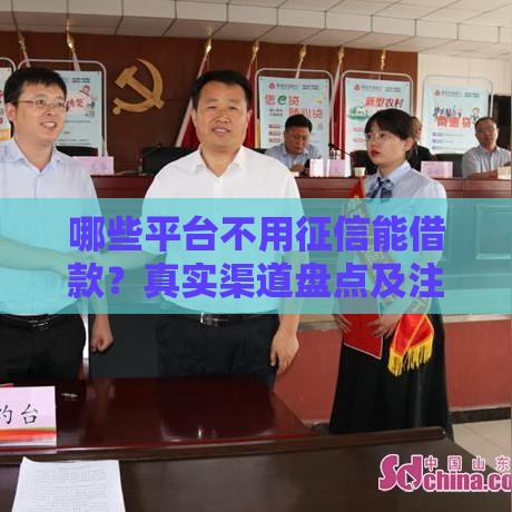 哪些平台不用征信能借款？真实渠道盘点及注意事项