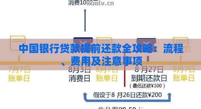 中国银行贷款提前还款全攻略：流程、费用及注意事项