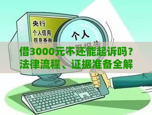 借3000元不还能起诉吗？法律流程、证据准备全解析