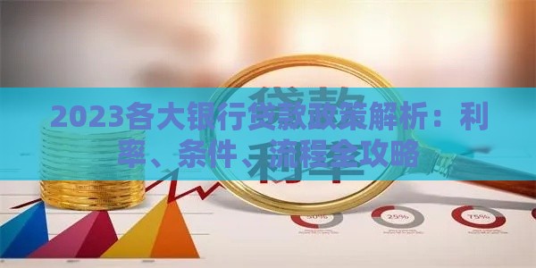 2023各大银行贷款政策解析：利率、条件、流程全攻略
