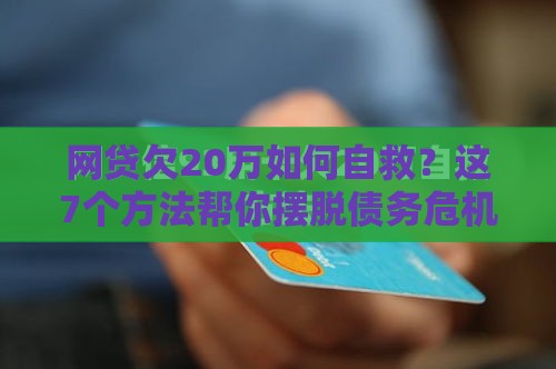 网贷欠20万如何自救？这7个方法帮你摆脱债务危机