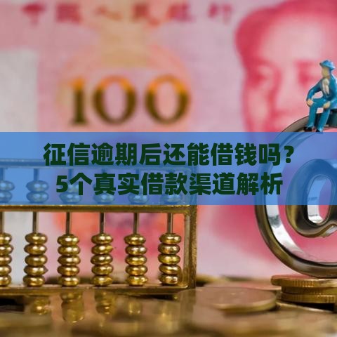 征信逾期后还能借钱吗？5个真实借款渠道解析