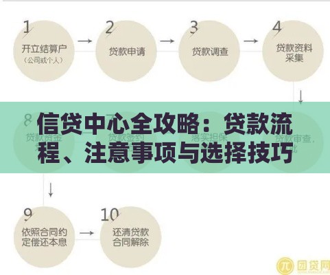 信贷中心全攻略：贷款流程、注意事项与选择技巧