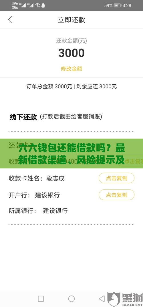 六六钱包还能借款吗？最新借款渠道、风险提示及用户反馈解析