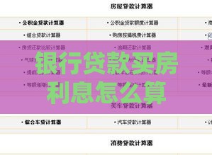 银行贷款买房利息怎么算？详解步骤、影响因素及省钱技巧