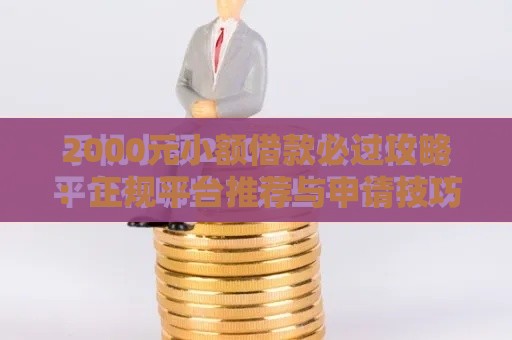 2000元小额借款必过攻略：正规平台推荐与申请技巧