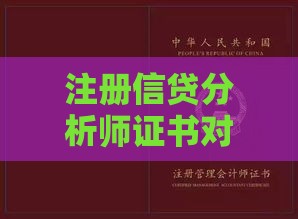 注册信贷分析师证书对贷款人职业发展的核心价值分析
