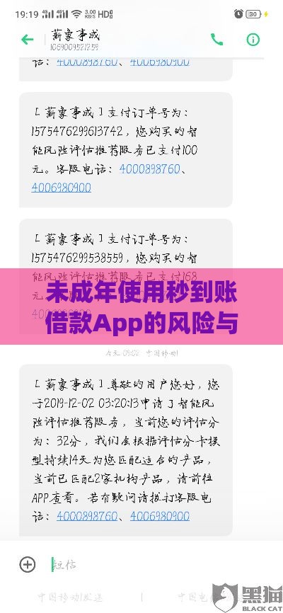 未成年使用秒到账借款App的风险与法律问题解析 未成年使用秒到账借款App的风险与法律问题解析