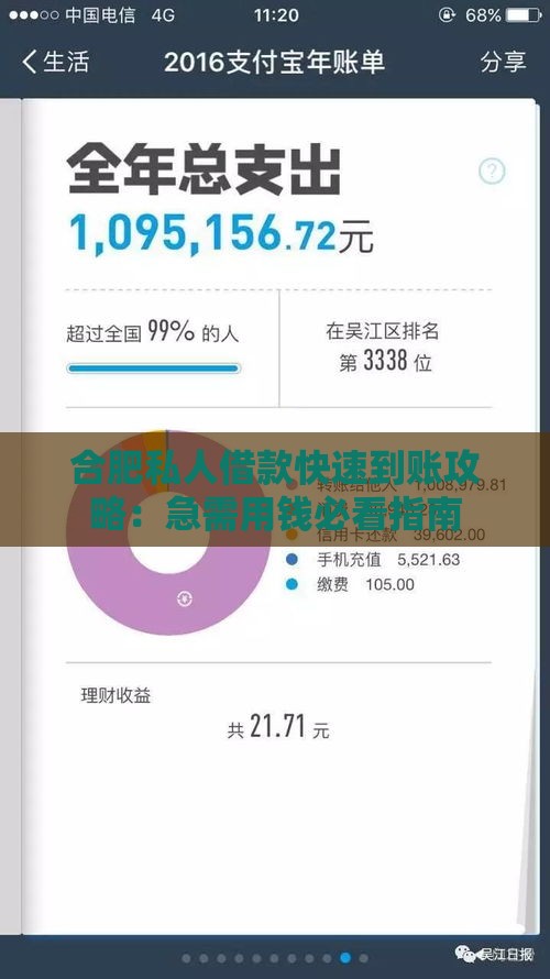 合肥私人借款快速到账攻略：急需用钱必看指南