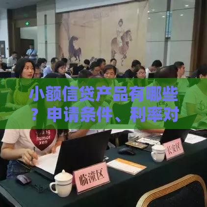 小额信贷产品有哪些？申请条件、利率对比及避坑指南