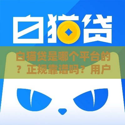 白猫贷是哪个平台的？正规靠谱吗？用户最关心的问题解答