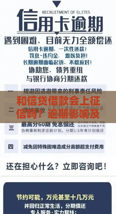 和信贷借款会上征信吗？逾期影响及征信查询全解析