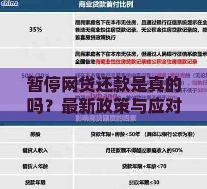 暂停网贷还款是真的吗？最新政策与应对方案全解析