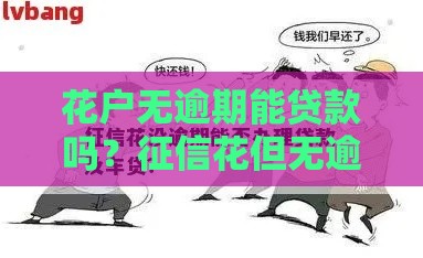 花户无逾期能贷款吗？征信花但无逾期申请攻略