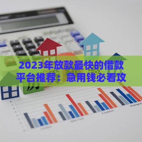 2023年放款最快的借款平台推荐：急用钱必看攻略