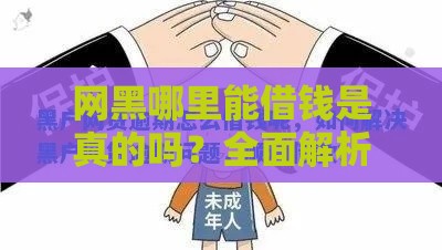 网黑哪里能借钱是真的吗？全面解析避坑指南