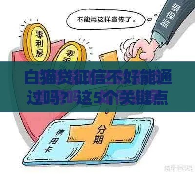 白猫贷征信不好能通过吗？这5个关键点必须了解