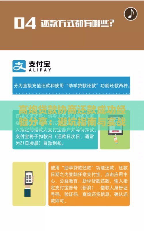 高炮贷款协商还款成功经验分享：避坑指南与实战技巧
