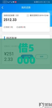 借5000不看征信秒下款？白猎贷申请全流程避坑指南