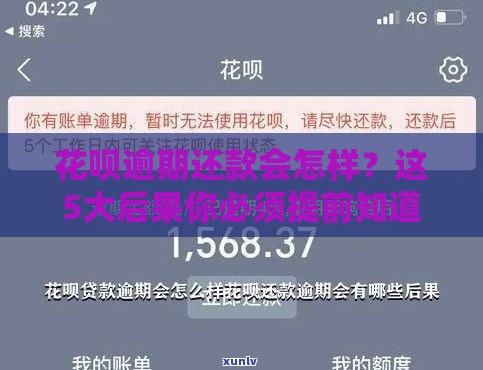 花呗逾期还款会怎样？这5大后果你必须提前知道