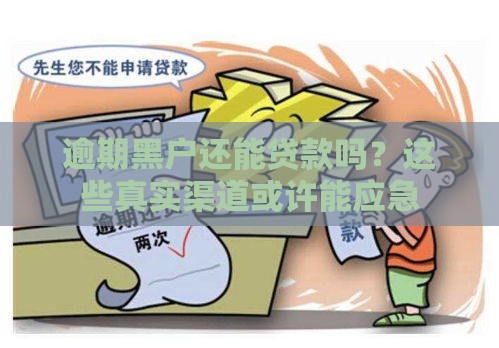 逾期黑户还能贷款吗？这些真实渠道或许能应急