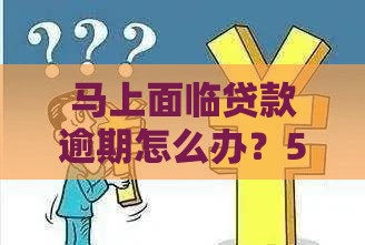 马上面临贷款逾期怎么办？5个实用应对方案帮你解决困境