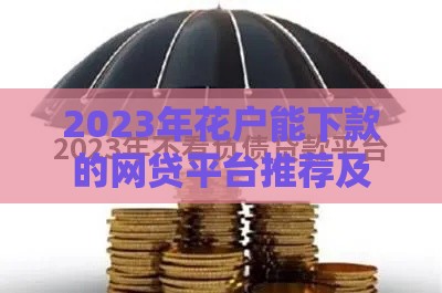 2023年花户能下款的网贷平台推荐及申请攻略