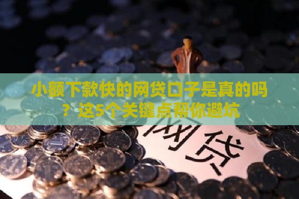 小额下款快的网贷口子是真的吗？这5个关键点帮你避坑