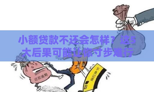 小额贷款不还会怎样？这5大后果可能让你寸步难行