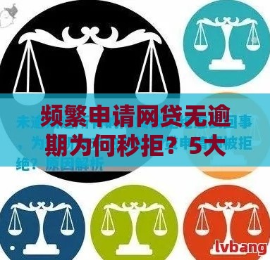 频繁申请网贷无逾期为何秒拒？5大核心原因解析