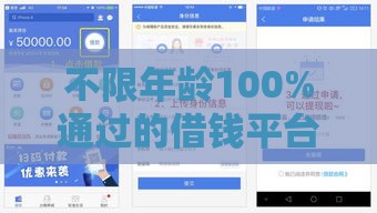 不限年龄100%通过的借钱平台推荐及申请攻略