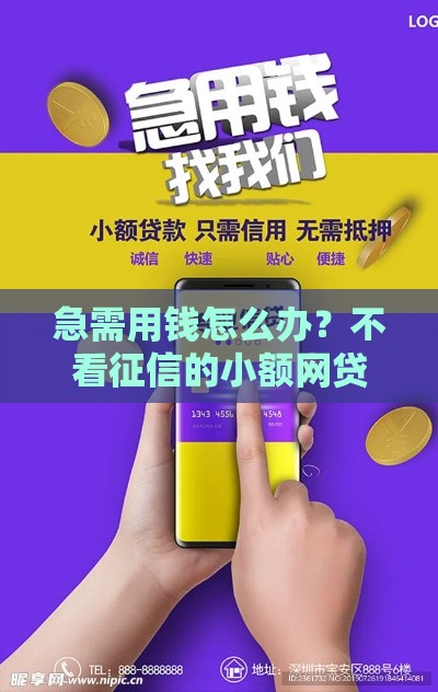 急需用钱怎么办？不看征信的小额网贷平台推荐
